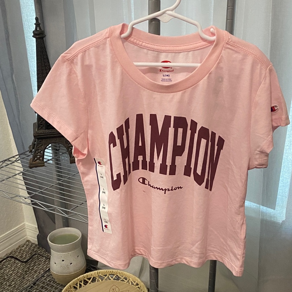 Champion Pink Short Sleeve Tee